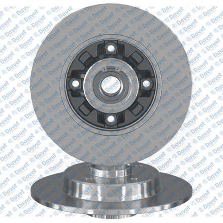 AYD 50306B Fren Diski Arka Rulmanli 249mm C4 P308 I 07-14 Ds4 11>